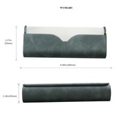 Twarde Etui na okulary ekoskóra zamszowa + Gratisy