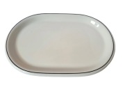 Elegancki półmisek Arzberg – biały z subtelnym rantem