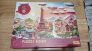 Puzzle z efektem 3D 1000 el. 40-lecie Trefl - Paryż