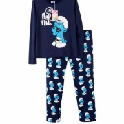 Damska piżama granatowa rozm s/ m smerfy the smurfs
