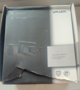 Valvex bateria wannowa stojąca 4-otworowa Loft Black, czarny mat, 2455950