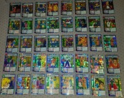 Ciekawe karty dragon ball z, rok 2000, 50 sztuk holo