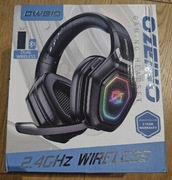 BEZPRZEWODOWE SŁUCHAWKI GAMINGOWE OZEINO OW810 PC PS4 PS5 MAC BT MIC