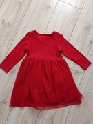 Sukienka czerwona na święta 92