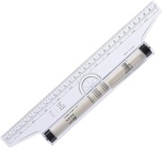 Linijka kreślarska z rolką rollerem podziałki 30 cm