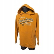 *III MĘSKA BLUZA JACK & JONES S/M MUSZTARDA KANGURKA