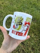 Kubek biały 330 ml grinch six seven