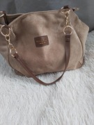 Nowa torebka zamszowa na ramię.