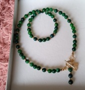 Naszyjnik z kamieni naturalnych Agat