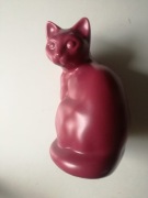 UROCZY ..BORDOWY KOT Z PORCELANY ..!!!