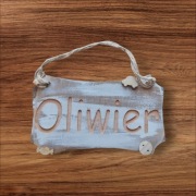 Tabliczka imienna 12cmx7cm "Oliwier"