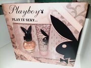 UNIKATOWY ZESTAW Playboy Play It Sexy - perfum edt 30ml +Shimmering żel 75