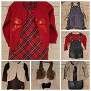 Paka ubrań dla dziewczynki  86-92 Next, F&F, H&M