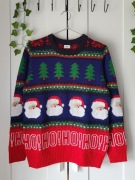 F&F Sweterek Święta Mikołajki rozm. 158/164