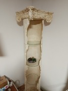 Filar Kolumna z gipsu ozdobna podświetlana 190cm