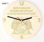 Zegar ścienny na Walentynki, prezent dla pary 