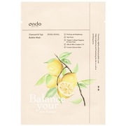 OND'O CHARCOAL & YUJA maseczka oczyszczająca