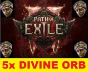 Path Of Exile 2 PoE2 - 5 DIVINE ORB 5 DIVINE ORBS ORBY l LEGIT 100%