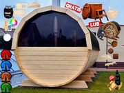 SAUNA Ogrodowa 400cm + OKNO 50% + GRATIS Beczka 500L + Akcesoria =Wycena