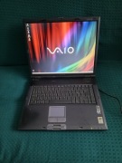 Retro laptop Sony Vaio z grafiką ATI Radeon 7500 rozdzielczość 1600na1200 !