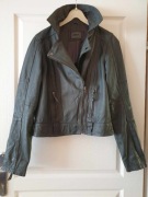 Damska skórzana skóra kurtka ramoneska r. M dla wysokiej szczupłej kobiety