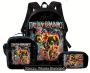 Zestaw Brainrot tralalelo,bombardilo plecak piórnik torba nowy
