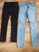 spodnie damskie jeansy W30 JACK&JONES SKINNY i DENIM W30 2pary