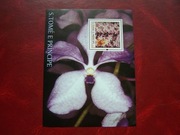 Wyspa Św. Tomasza 2003 MNH Flora Kwiaty Orchidea