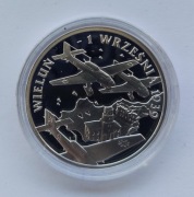 10 zł Wrzesień 1939 rocznik 2009 + folder