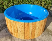 Balia ogrodowa całoroczna 2m, podgrzewacz, hot tub, wanna ogrodowa