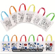 Torby Astronomiczne DIY malowanie na prezent  12 szt 