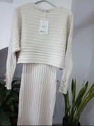 Komplet sukienka i sweterek