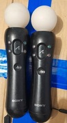 ZESTAW 2x KONTROLER RUCHU PLAYSTATION MOVE PS3 PS4 VR stan nieznany 