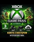 Xbox Game Pass Ultimate 3 Miesiące | Konto z Subskrybcją | Wysyłka 24/7