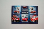 Gwinea Bissau Sw 6306-10** Enzo Ferrari, auta /ms/