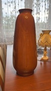 Dekoracyjny wazon ceramiczny o imponujących rozmiarach w stylu PRL, 55cm