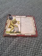 Talisman Magia i Miecz karta postaci + figurka Ghoul