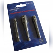 Redukcjie ADAPTERY DO WKRĘTARKI NASADKI1/4 3/8 1/2