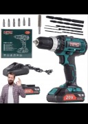 Wiertarko wkrętarka akumulatorowa NAC CDB-25 dwubiegowa komplet