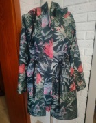 FIO Kurtka parka przeciwdeszczowa w liście S/M