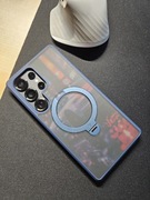 Etui Torras ostand 360 samsung galaxy s25 ultra idealne niebieskie magsafe