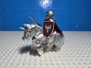Klocki figurka Polski rycerz kompatybilne z Lego castle medival knights 