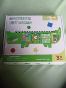 Tablica manipulacyjna Montessori, sensoryczna tablica edukacyjna na ścianę