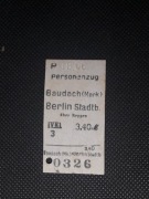 Magnes Bilet Baudach (Budachów) - Berlin