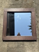 Lustro ciemna wiśnia