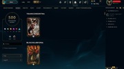 Konto/account League Of Legends/ 790 lvl / 500 skins / EUW