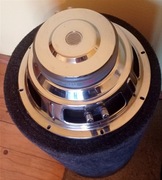 Subwoofer voice Kraft 400W dwucewkowy chrom 25cm