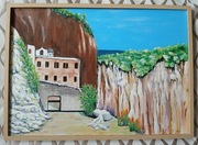 Obraz "Klasztor św Dymitra Avgos na Peloponezie"