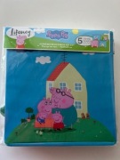 Organizer na zabawki Świnka PEPPA 4 pudełka 30x30x30cm