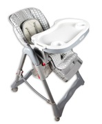 Krzesełko do karmienia Coto Baby Mambo grey